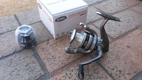 mitchell avocet silver 4000 fd - fishing reel