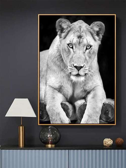 Lion Print Diamond Dotting DIY Kit