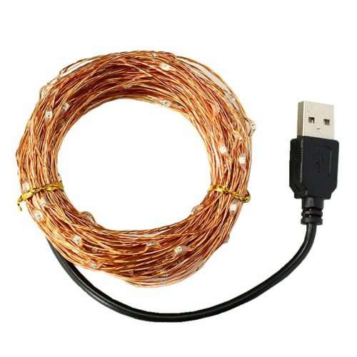 USB Celebration Wired Fairy Lights