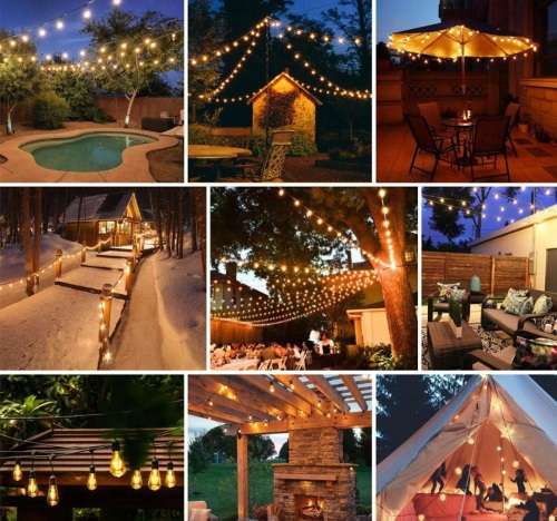 Solar powered String Lights