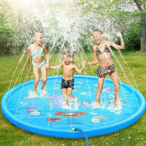 Outdoor Sprinkler Splash Pad For Kids