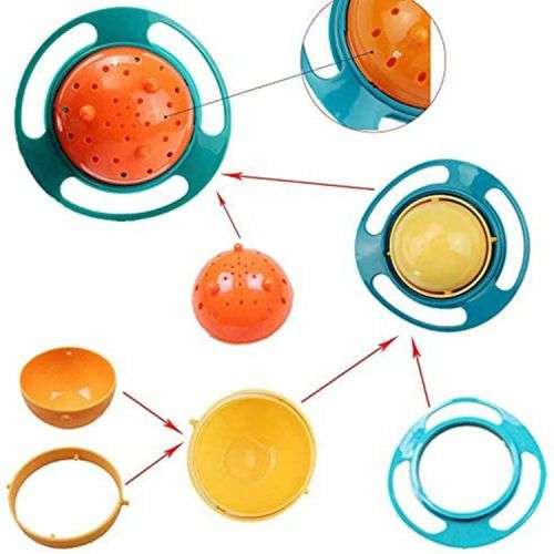 Non-Spill Toddler Gyro Bowl / Universal Gyro Bowl