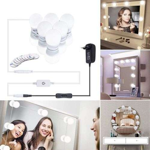 6 Piece Vanity Mirror Lights