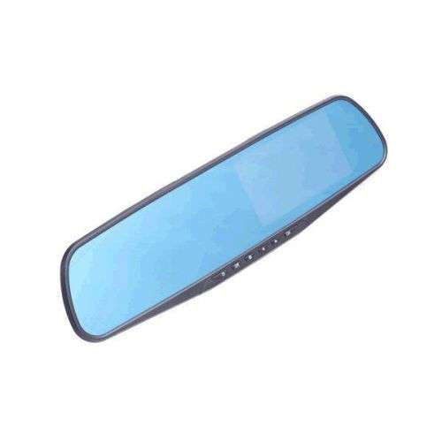 Dash Cam - Rearview Mirror Dual Channel DVR Recording Full HD 1080p Camera