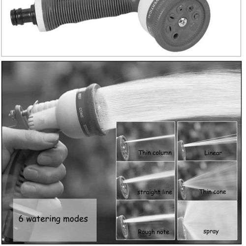 10m Flexible Garden Hose Pipe with Reel / Car Wash Hose Pipe With Reel 10M