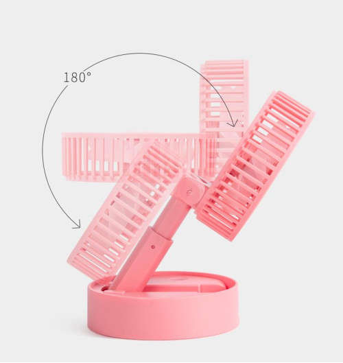 Foldable Mini Desktop Fan