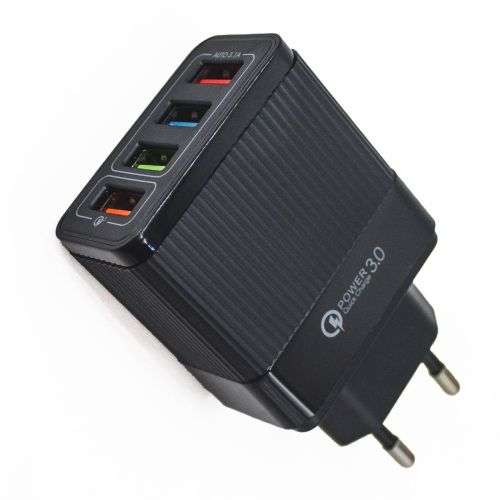 4 Port USB Quick Charge Home Charger (Keke-935)