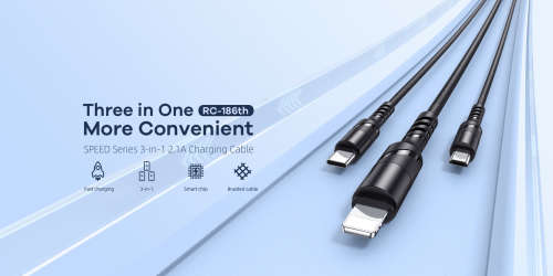 3 in 1 Charging Cable - REMAX