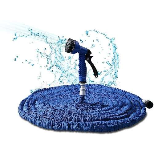 Magic Expanding Garden Water Hose With Spray Gun- 15m