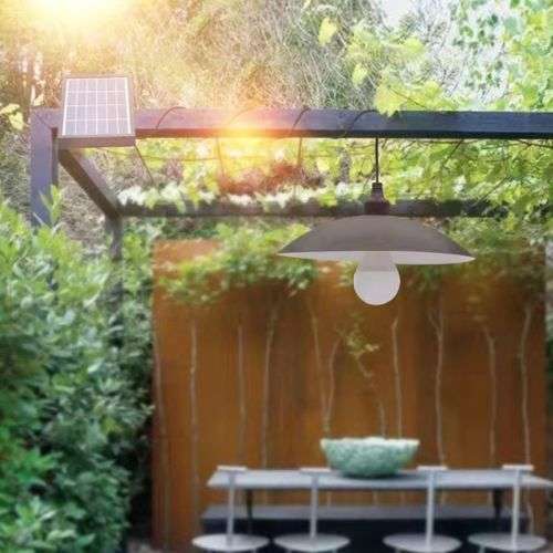 LED SOLAR HANGING LAMP WITH REMOTE CONTROL (LED FLOOD LIGHT)