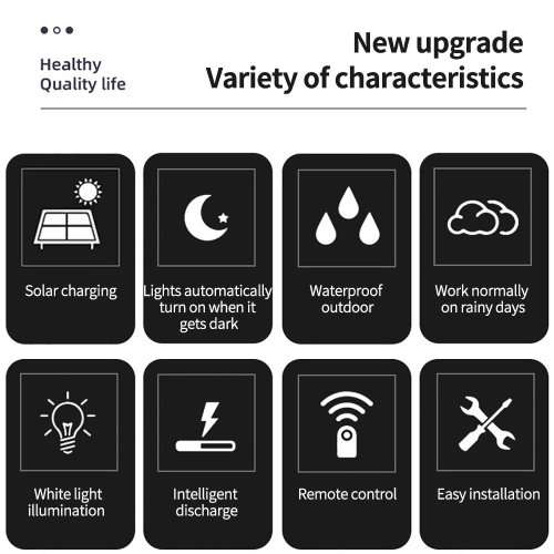 LED SOLAR HANGING LAMP WITH REMOTE CONTROL (LED FLOOD LIGHT)