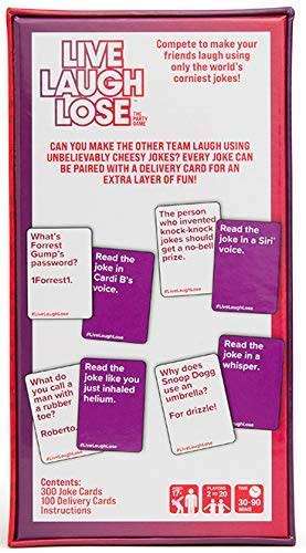 Live Laugh Lose - The Party Game Where You Compete to Make Corny Jokes Funny