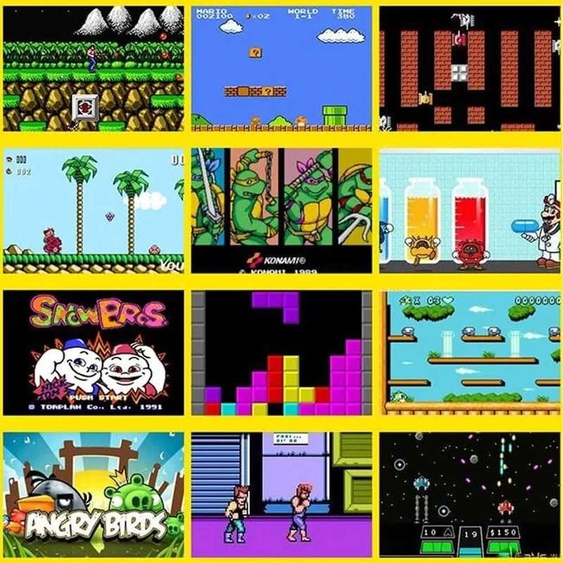 Wanle-SUP 500-in-1 Classic Retro Game Console
