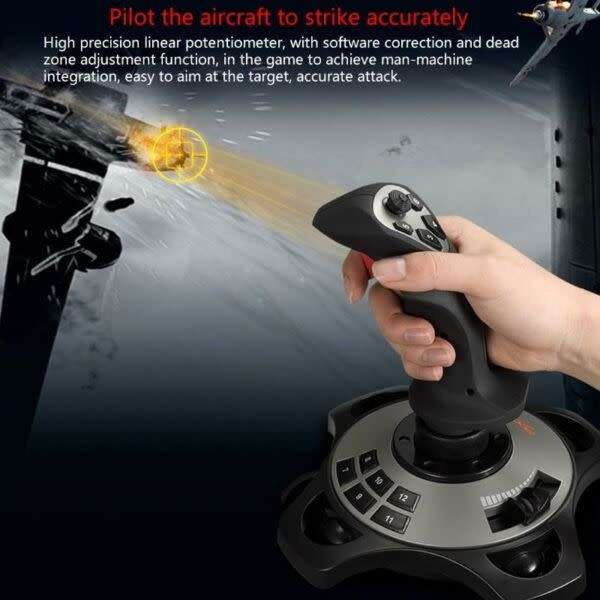 PXN-2113 USB Flight Stick PC Joystick Controller