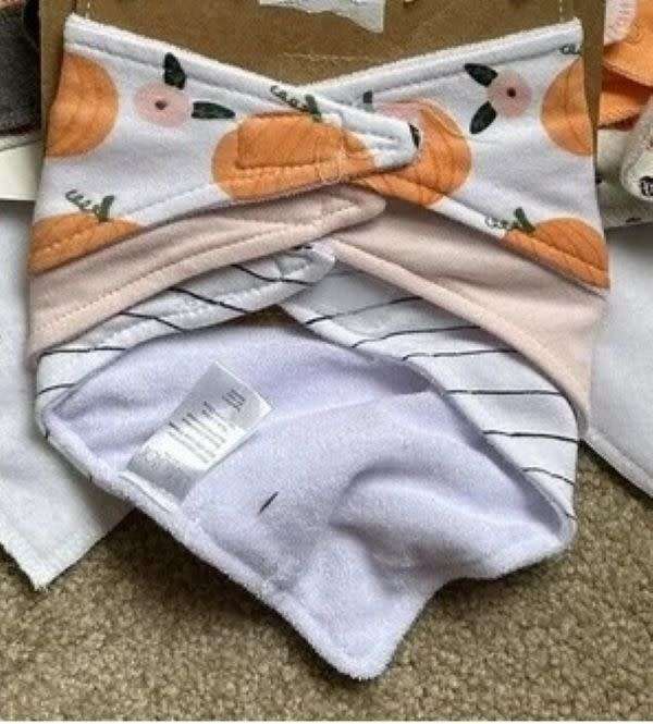 Lila & Jack 5 pack Thanksgiving Bandana Bib and Sock Set - 0-6 months