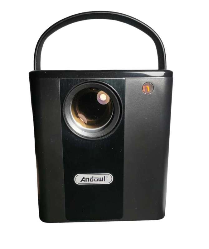 Andowl Q200 Mini Multimedia Smart 4K Full HD Wifi Projector  Black