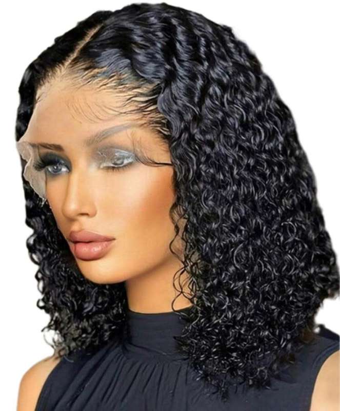 12inch  Brazilian Hair - Curly Wig