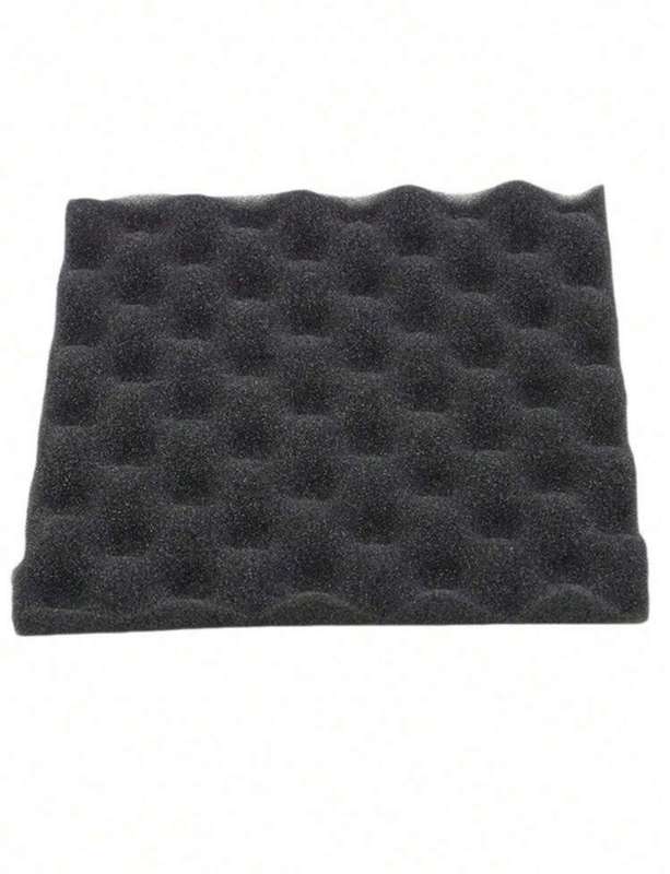 Black Acoustic Soundproofing Foam Wall Panels - 12 Pack