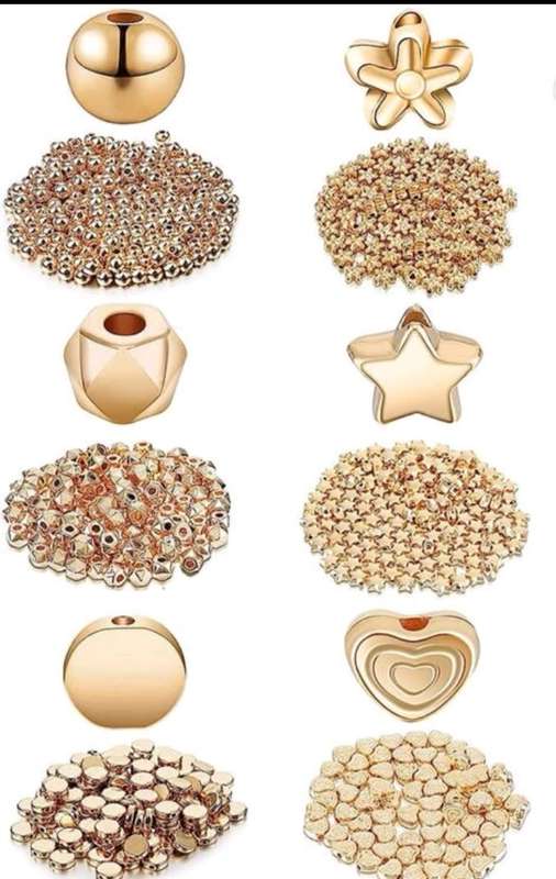 600 Pieces Spacer Beads Set