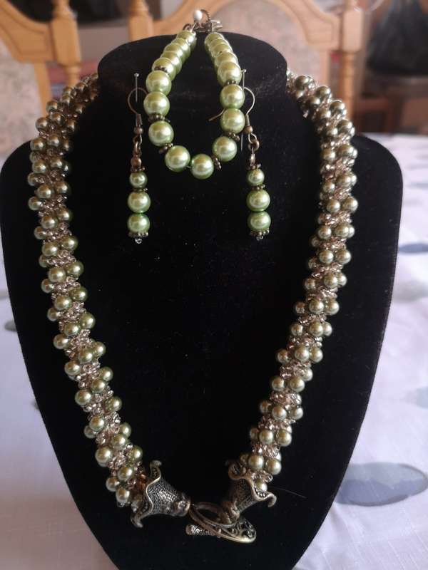 Handwoven Costume Jewelry Sets