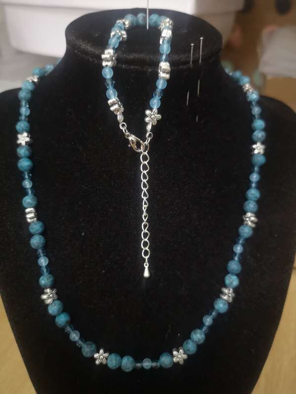 Semi Precious Gem Stones Jewellery Set