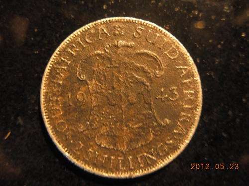 1943 two shillings starting bid @ only R1
