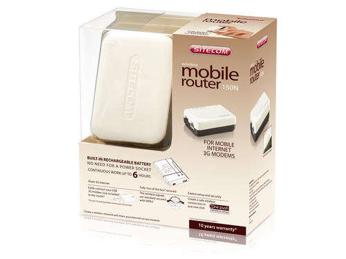 SITECOM wireless 3G mobile router