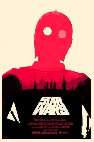 Star Wars A3 Poster A New Hope