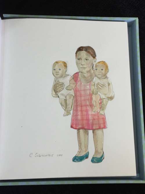 Claudette Schreuders Collectors Edition Box set - With original drawing REDUCED
