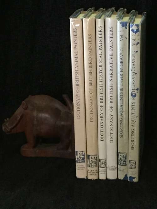 A Dictionary of British Narrative Painters by Stephen Sartin | Hard Cover w Dust Jacket 1st Ed 1978