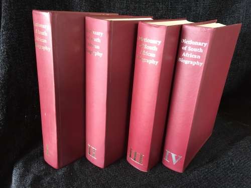 Dictionary of South African Biography Volumes I to IV