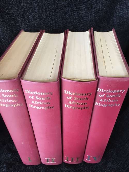 Dictionary of South African Biography Volumes I to IV