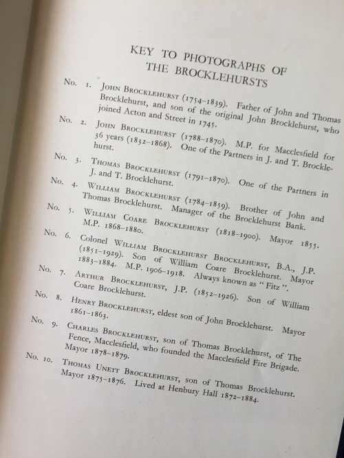 An Old Silk Family 1745-1945: The Brocklehursts of Brocklehurst-Whiston Amalgamated Ltd by M Crozier