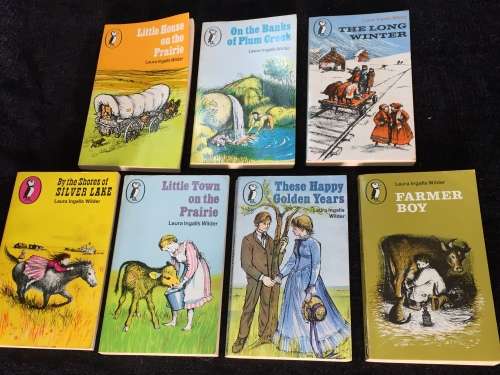 Little House on the Prairie - Series of 7 books by Laura Ingalls Wilder