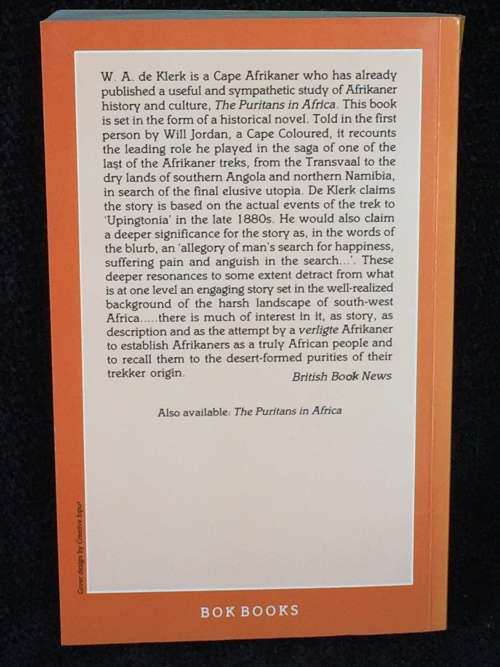 The Thirstland by WA de Klerk