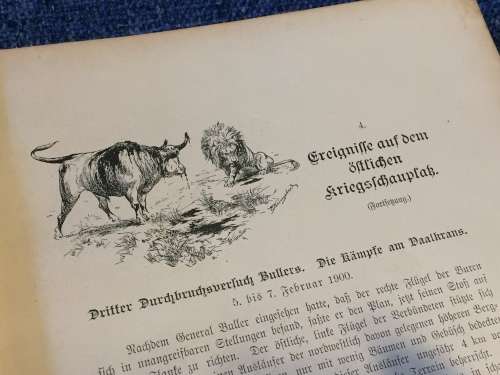 Der Burenkrieg van Dr. Wilh Vallentin Band 1 and 2  1903