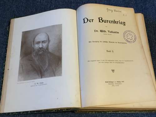 Der Burenkrieg van Dr. Wilh Vallentin Band 1 and 2  1903