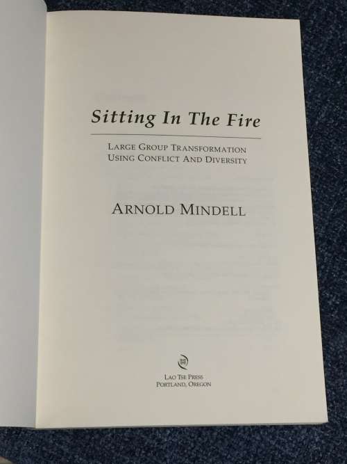 Sitting in the Fire - Arnold Mindell | Large Group Transformation using conflict and diversity