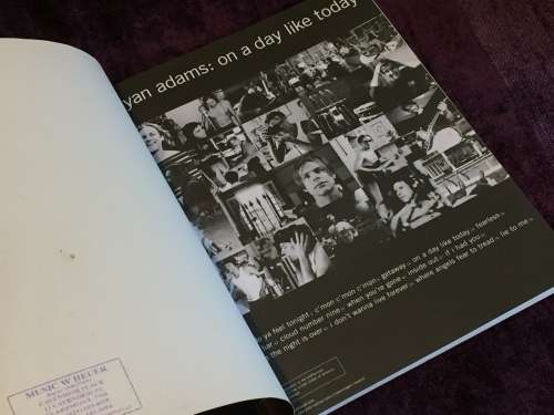 On a Day Like Today Bryan Adams - Songs from the album for piano | voice | guitar
