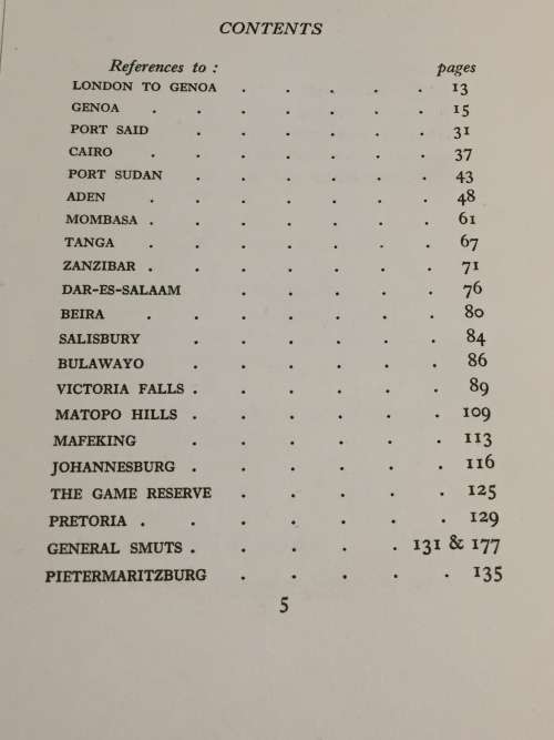African Angles by Harold Bellman 1933 First Edition | Pages from a Diary kept on a visit to SAfrica