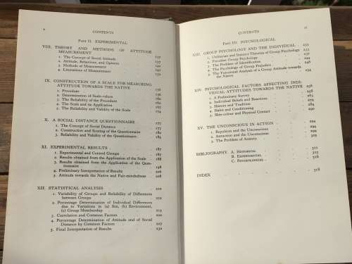 Race Attitudes in South Africa - ID MacCrone 1957 | Historical, Experimental Psychological Studies