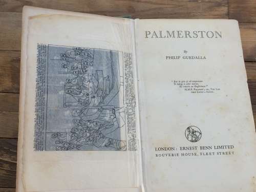 Palmerston by Philip Guedalla 1926 | Biography Sir Henry John Temple, 3rd Viscount Palmerston