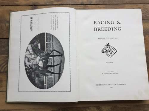 Racing and Breeding by Edmund Nelson ~ Stud farms of South Africa Vol. I