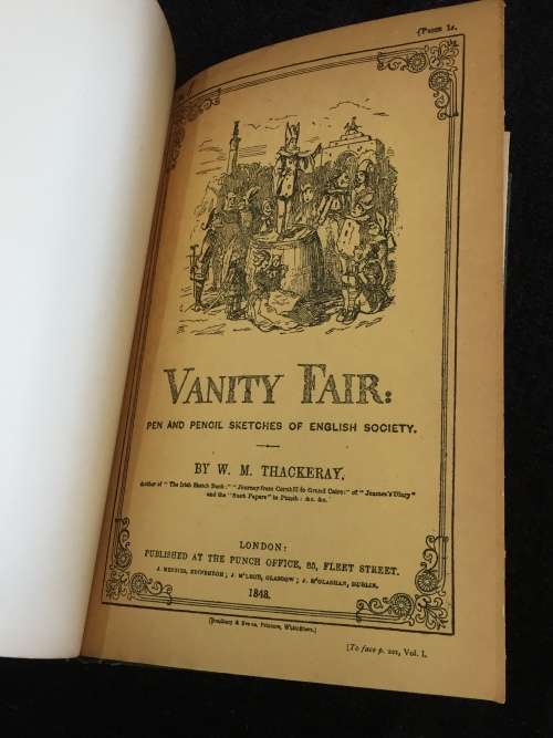 The Life of William Makepeace Thackeray in Two Volumes 1899 by Lewis Melville
