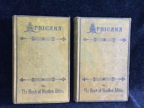 Africana or, the Heart of Heathen Africa by Rev. Duff Macdonald  Vol I and 2 | 1882