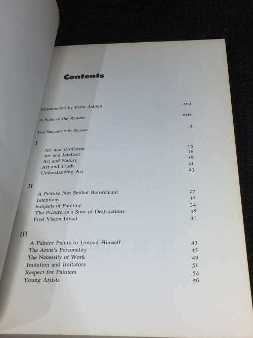 Picasso on Art: A Selection of Views by Picasso and Dore Ashton