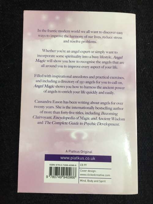 Angel Magic: Angel Inspiration for Busy People by Cassandra Eason
