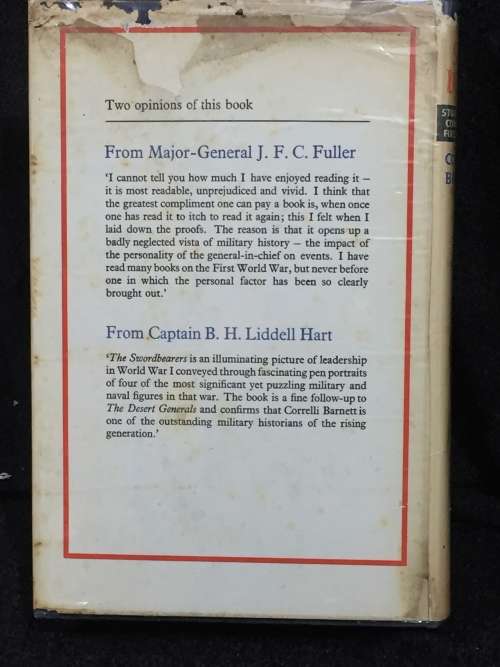 The Sword Bearers: Supreme Command in the First World War by Correlli Barnett