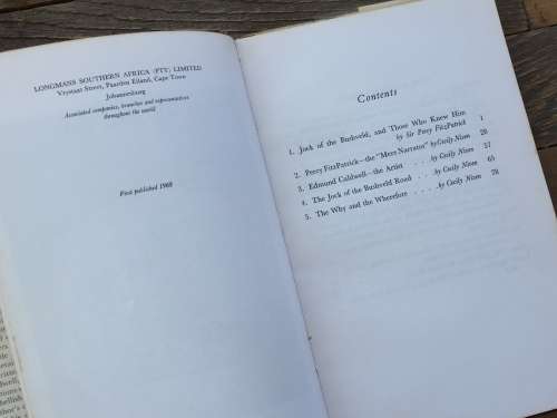 Jock and Fitz | Compiled by Cecily Niven daughter of Sir Percy FitzPatrick on 60th Anniversary