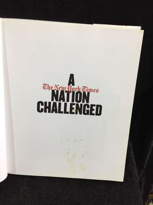 The New York Times: A Nation Challenged ~ A Visual History of 9/11